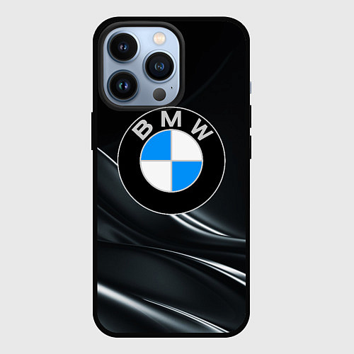 Чехол iPhone 13 Pro BMW / 3D-Черный – фото 1