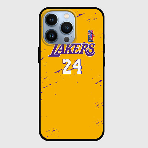 Чехол iPhone 13 Pro KOBE BRYANT / 3D-Черный – фото 1