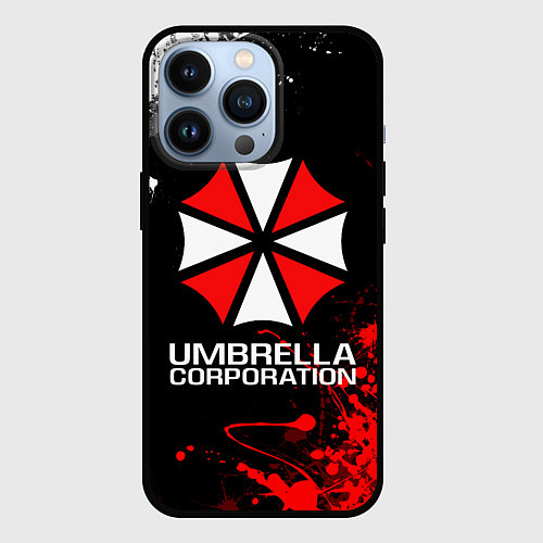 Чехол iPhone 13 Pro UMBRELLA CORPORATION / 3D-Черный – фото 1
