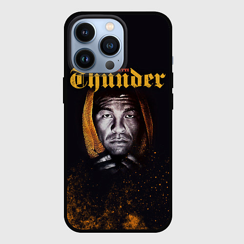 Чехол iPhone 13 Pro Arturo 'Thunder' Gatti / 3D-Черный – фото 1