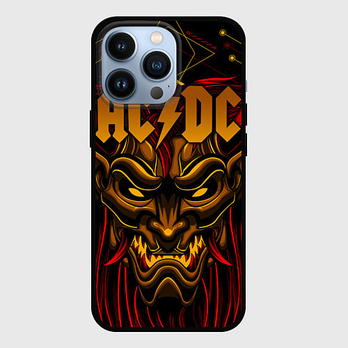 Чехол iPhone 13 Pro ACDC / 3D-Черный – фото 1