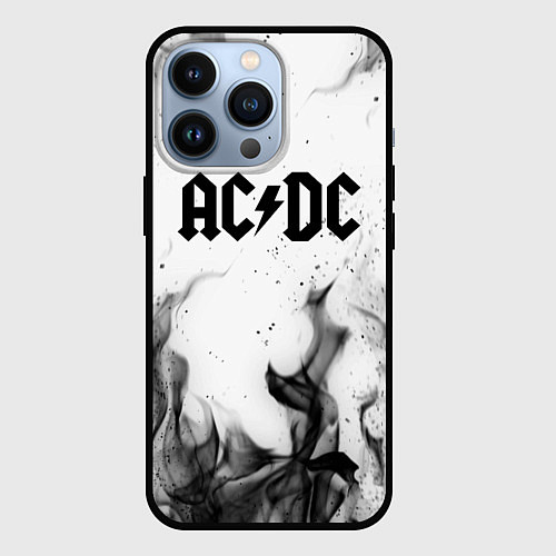 Чехол iPhone 13 Pro ACDC / 3D-Черный – фото 1