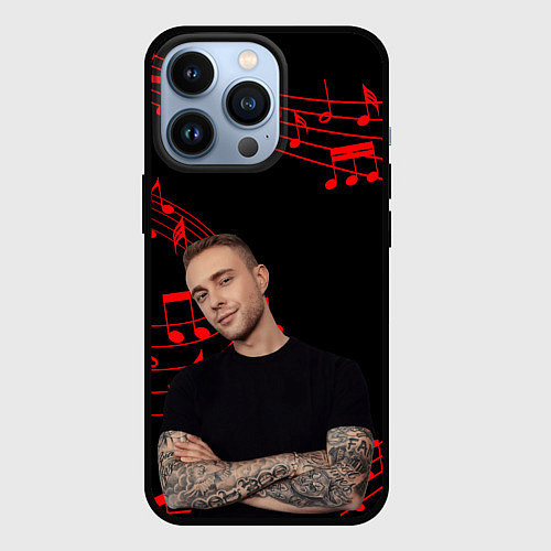 Чехол iPhone 13 Pro Егор Крид / 3D-Черный – фото 1