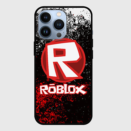 Чехол iPhone 13 Pro ROBLOX / 3D-Черный – фото 1
