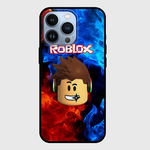 Чехол iPhone 13 Pro ROBLOX / 3D-Черный – фото 1