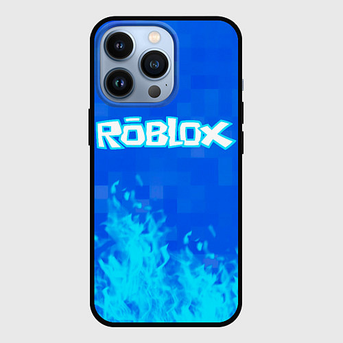 Чехол iPhone 13 Pro Roblox / 3D-Черный – фото 1