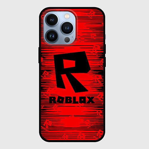 Чехол iPhone 13 Pro Roblox / 3D-Черный – фото 1