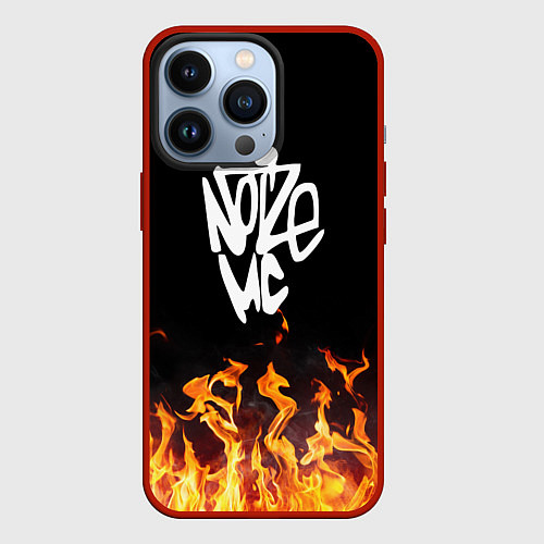 Чехол iPhone 13 Pro Noize MC / 3D-Красный – фото 1