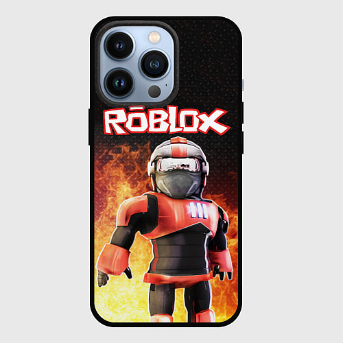 Чехол iPhone 13 Pro ROBLOX / 3D-Черный – фото 1