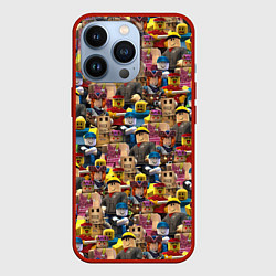 Чехол для iPhone 13 Pro ROBLOX, цвет: 3D-красный