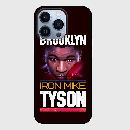 Чехол iPhone 13 Pro Mike Tyson / 3D-Черный – фото 1