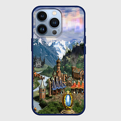 Чехол для iPhone 13 Pro HEROES, цвет: 3D-тёмно-синий