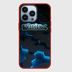 Чехол для iPhone 13 Pro Roblox Neon Hex, цвет: 3D-красный