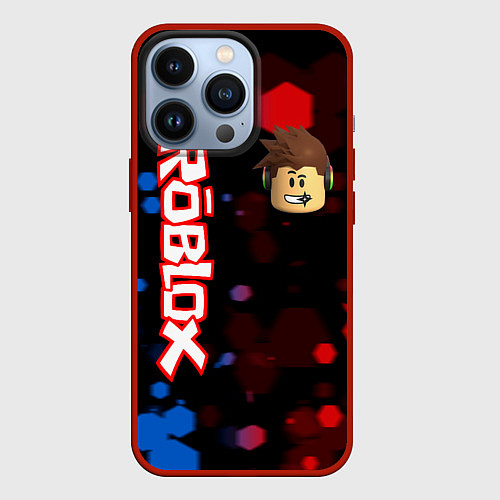 Чехол iPhone 13 Pro ROBLOX / 3D-Красный – фото 1