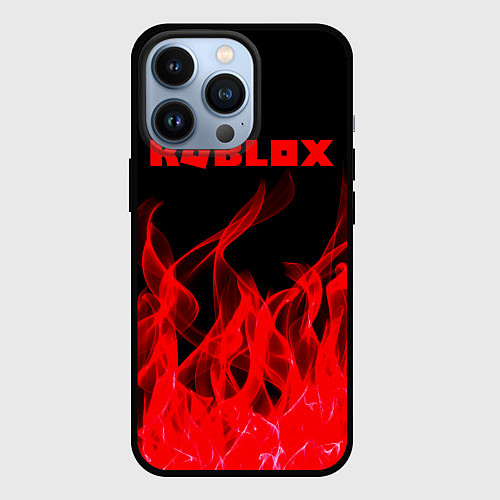 Чехол iPhone 13 Pro ROBLOX / 3D-Черный – фото 1