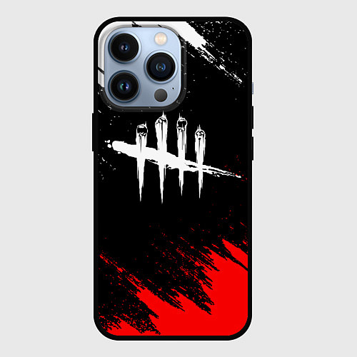 Чехол iPhone 13 Pro DEAD BY DAYLIGHT / 3D-Черный – фото 1
