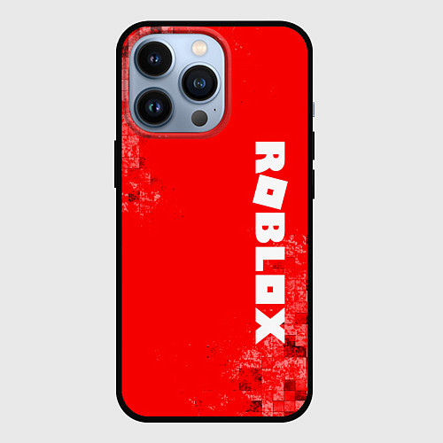 Чехол iPhone 13 Pro ROBLOX / 3D-Черный – фото 1