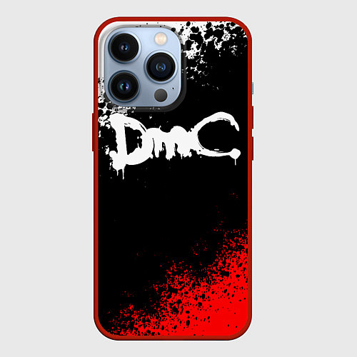 Чехол iPhone 13 Pro DEVIL MAY CRY DMC / 3D-Красный – фото 1