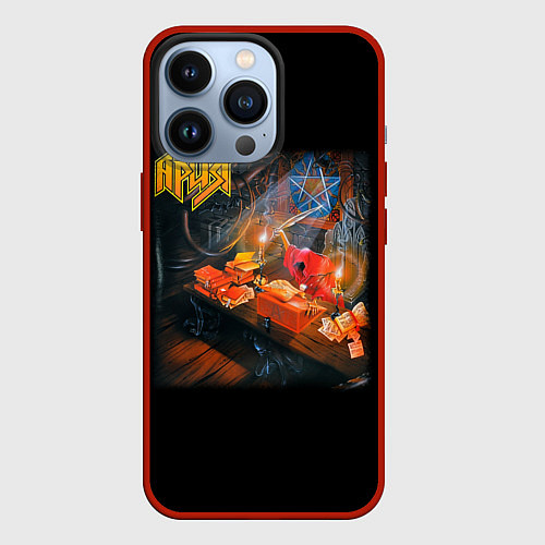 Чехол iPhone 13 Pro Ария / 3D-Красный – фото 1