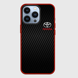 Чехол для iPhone 13 Pro TOYOTA, цвет: 3D-красный