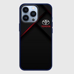 Чехол для iPhone 13 Pro TOYOTA, цвет: 3D-тёмно-синий