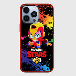 Чехол для iPhone 13 Pro Brawl Stars MAX, цвет: 3D-красный