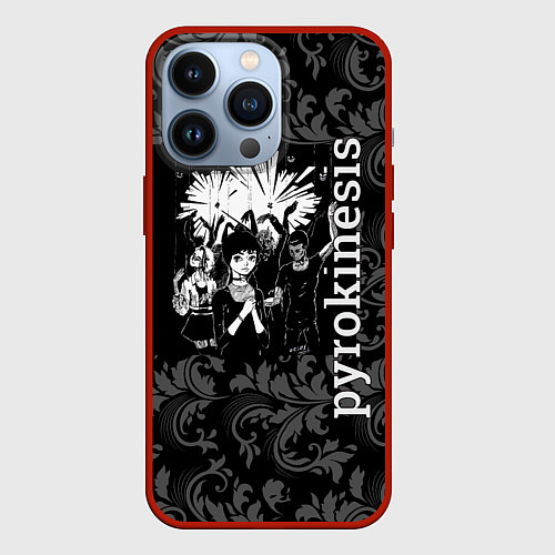 Чехол iPhone 13 Pro Pyrokinesis / 3D-Красный – фото 1