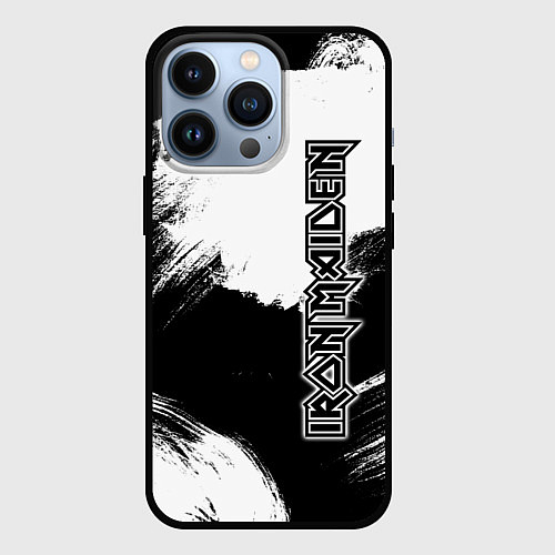 Чехол iPhone 13 Pro Iron Maiden / 3D-Черный – фото 1