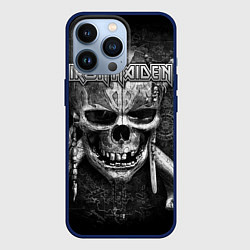 Чехол для iPhone 13 Pro Iron Maiden, цвет: 3D-тёмно-синий