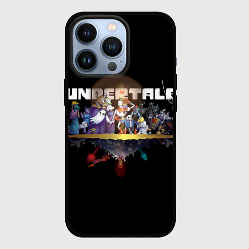 Чехол iPhone 13 Pro Undertale / 3D-Черный – фото 1