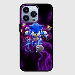 Чехол для iPhone 13 Pro SONIC, цвет: 3D-черный