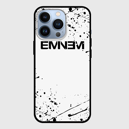 Чехол iPhone 13 Pro EMINEM / 3D-Черный – фото 1