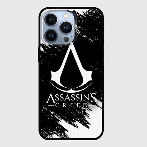 Чехол iPhone 13 Pro ASSASSINS CREED / 3D-Черный – фото 1