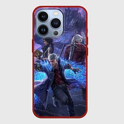 Чехол для iPhone 13 Pro DEVIL MAY CRY, цвет: 3D-красный