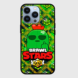 Чехол iPhone 13 Pro Brawl Stars Spike