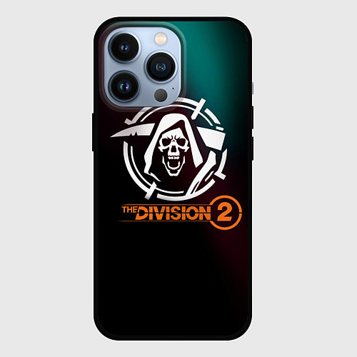 Чехол iPhone 13 Pro The Division 2 Logo / 3D-Черный – фото 1