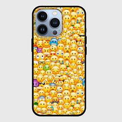 Чехол iPhone 13 Pro Смайлики Emoji