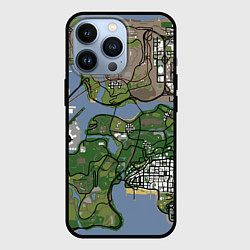 Чехол iPhone 13 Pro San andreas