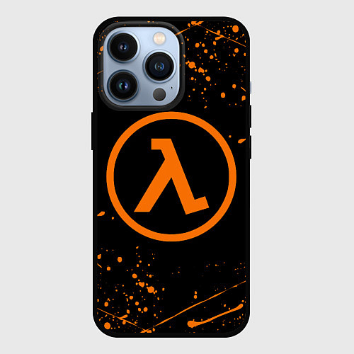 Чехол iPhone 13 Pro HALF-LIFE / 3D-Черный – фото 1