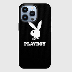 Чехол для iPhone 13 Pro PLAYBOY, цвет: 3D-черный