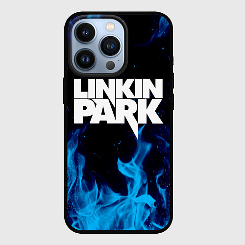 Чехол iPhone 13 Pro LINKIN PARK / 3D-Черный – фото 1