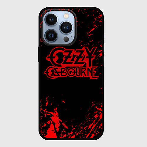 Чехол iPhone 13 Pro Ozzy Osbourne / 3D-Черный – фото 1