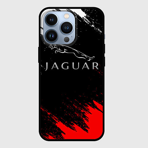 Чехол iPhone 13 Pro Jaguar / 3D-Черный – фото 1