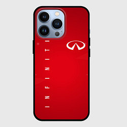 Чехол для iPhone 13 Pro Infinity, цвет: 3D-черный