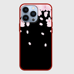 Чехол для iPhone 13 Pro САКУРА, цвет: 3D-красный