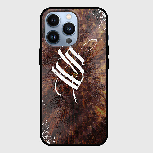 Чехол iPhone 13 Pro Stigmata logo / 3D-Черный – фото 1