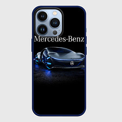 Чехол для iPhone 13 Pro MERCEDES, цвет: 3D-тёмно-синий