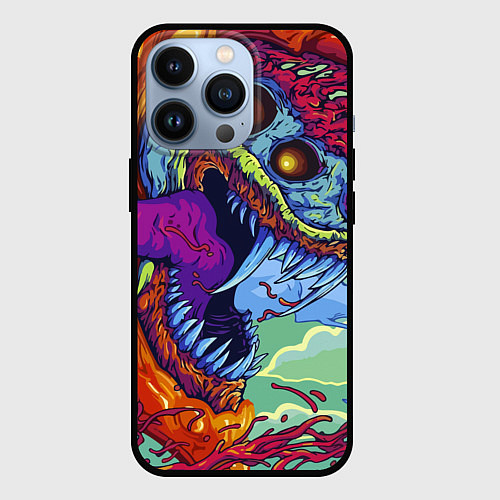 Чехол iPhone 13 Pro HYPERBEAST / 3D-Черный – фото 1