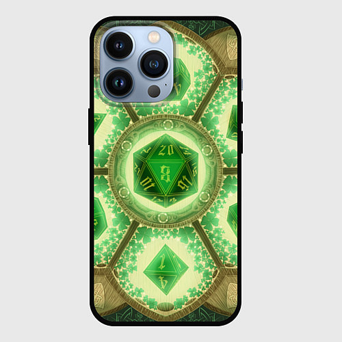 Чехол iPhone 13 Pro DnD Dices - Clever / 3D-Черный – фото 1