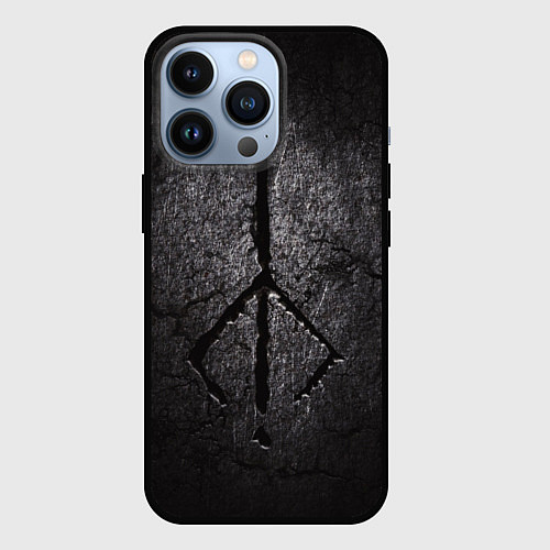 Чехол iPhone 13 Pro BLOODBORNE HUNTER / 3D-Черный – фото 1